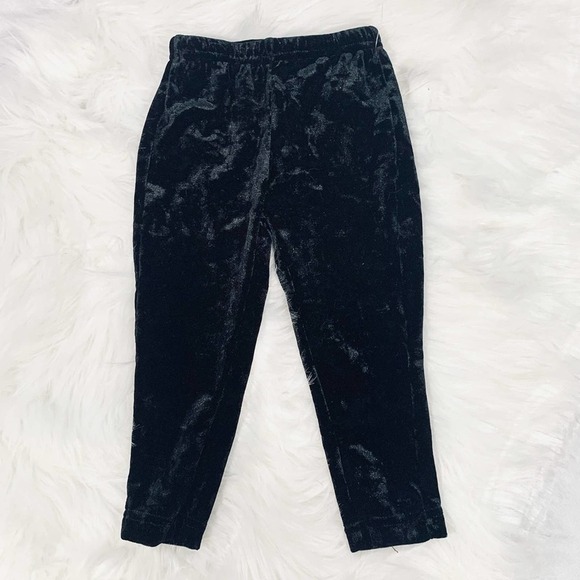 JESSICA Simpson Black Velvet Pants Baby Girl - Picture 1 of 4